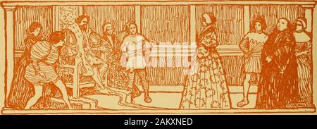 Le poesie si dovrebbe sapere . 59. Un imperatori figlia sta da solo. Da GEOFFBEY CHAUCEB. Geoffrey Chaucer, spesso chiamato il padre di inglese versetto, era tempo bomsome dopo 1340, servita con Edward III. in francese campai^uned è stato imprigionato in Francia. Egli era un ambasciata a Genova in1372, ha incontrato il Petrarca, e ho ricevuto da lui il racconto di Grlselda otherItalian e leggende. Sul suo ritorno ha occupato diverse posizioni di fiducia,principalmente di natura diplomatica. I suoi ultimi giorni sono stati spesi in obscur-ità. Morì a Londra nel 1400, e fu buned nella Westminster Abbey.La sua Canterbury Tales, fondato per la maggior parte Foto Stock