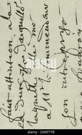 Corrispondenza, entretiens, documenti . PARIS LIBRAIRIE LECOFFRE. J. GABALDA ÉDITEUR, 90, rue Bonaparte, 901923 nihil obstat Clémeni liiAL, Prùtit- de la Mir-^ion.Emile XeveiT, Prêtre de la missione. PERMIS DIMPRIMER Parigi, i8 novembre 1919. K. Vkrdikr. Suf. gén. Il 5 maggio 1956 IMPRIMATUR tarisiis du 19 novembris 1919. Ed. Thomas, Vie. gén. ABRÉVIATIONS ET REMARQUES L. a., lettre aiitogra-Phe, ccst-à-dirc ue figlio entier de la mainde Saint Vincent de Paul. L. s., lettre signée, cest-à-terribili écrite par onu etsignée secrétaire par Saint Vincent de Paul. Lintroduction indique ce que signifient les expres Foto Stock