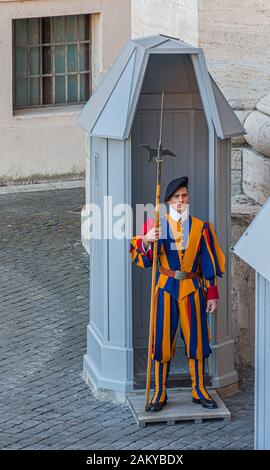 Esercito svizzero Guard Foto Stock