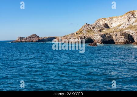 The Islas Marietas, Banderas Bay, Nayarit, Messico. Foto Stock