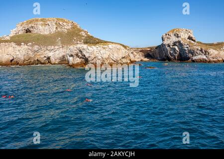 The Islas Marietas, Banderas Bay, Nayarit, Messico. Foto Stock