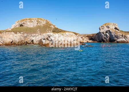 The Islas Marietas, Banderas Bay, Nayarit, Messico. Foto Stock