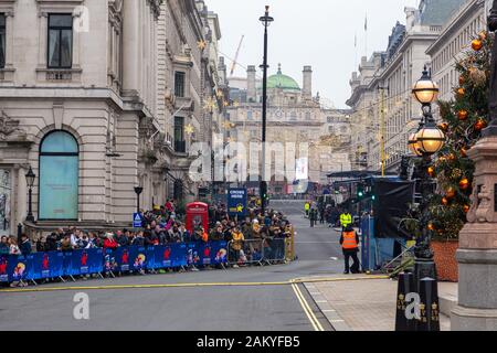 Londra, Regno Unito - 01 gennaio 2020: Parata del nuovo anno di Londra 2020 Foto Stock
