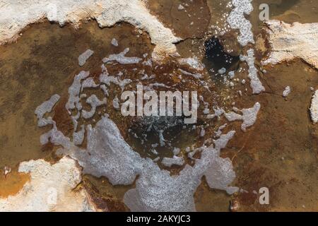 Il´s grande saltlake Salar de Uyuni, Dipartimento Potosi, Sud-Ovest della Bolivia, America Latina Foto Stock