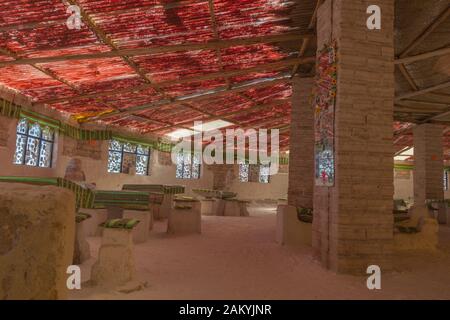 Il´s grande saltlake Salar de Uyuni, Dipartimento Potosi, Sud-Ovest della Bolivia, America Latina Foto Stock