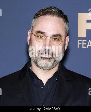 Pasadena, CA - Gennaio 09, 2020: Alex Garland assiste il FX Networks' Star Walk Winter Press Tour 2020 presso il Langham Huntington Foto Stock