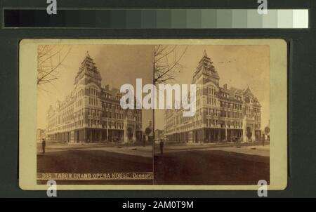 Il Tabor Grand Opera House, Denver Tabor Grand Opera House, Denver.; il Tabor Grand Opera House, Denver. Foto Stock