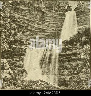 L'Hudson . t del HudsonRiver linea giorno; George Harding, il ben noto avvocato ofPhiladelphia, titolare dell'Hotel Kaaterskill, F. B. GIO-ber, George Wingate, la sig.ra Wheeler e altri. La Otis elevare la ferrovia, che si estende dalla giunzione di Otis sullato Catskill Mountain Bailway a Catskill Mountain Station inil cima dei monti, rende la casa di montagna espe-cially facile di accesso. La pendenza in salita dalla stazione ferroviaria, 7.000 piedi di lunghezza,ascende a 1.600 piedi e raggiunge una elevazione di 2.200 piedi rispettoal fiume Hudson. In lunghezza, Quota superata e il carry-ing capacità che supera qualsiasi altra inclinazione Foto Stock