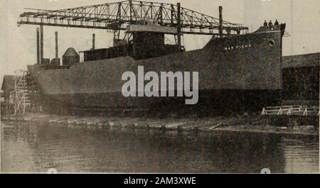 Canadian transportation & distribution management . Agosto, 1921. Stazione ferroviaria canadese e il mondo marino 53 Foto Stock