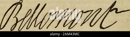 Il Massachusetts record dello stato e anno libro di informazioni generali . Egli presto porre fine ai procedimenti penali per stregoneria. In Augusthesailed con circa quattro cento e cinquanta uomini che Pemaquid, dove hebuilt un fort. Nel 1694, in una controversia con il collettore del porto, Sir Wil-liam è stato finora portato lontano dalla passione del momento come per haverecourse a colpi di dirimere la controversia. Egli fu presto afterwardsremoved, e ha navigato nel mese di novembre per l'Inghilterra, dove ha ricevuto come-surances di essere restaurato; ma essendo colto da una febbre maligna, hedied Feb 18, 1695, età di quarantaquattro anni. Il tenente Foto Stock