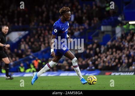 Londra, Regno Unito. Xi gen, 2020. Tammy Abramo del Chelsea in azione. Premier League, Chelsea v Burnley a Stamford Bridge di Londra sabato 11 gennaio 2020. Questa immagine può essere utilizzata solo per scopi editoriali. Solo uso editoriale, è richiesta una licenza per uso commerciale. Nessun uso in scommesse, giochi o un singolo giocatore/club/league pubblicazioni. pic da Steffan Bowen/ Credito: Andrew Orchard fotografia sportiva/Alamy Live News Foto Stock