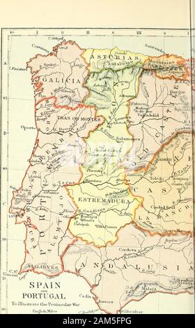 Wellington, soldato e statista, e la rinascita del potere militare dell' Inghilterra . hat ci dà ameasure di cosa Wellington raggiunti nel finalstruggle tra Napoleone e l'Europa. Egli keptSoult e persino Suchet, confinata in un teatro di waroutside del grande teatro sulla Marna e theSeine; aveva questi esegue il marshalling di stati in grado di unire theirmaster, gli alleati non avrebbe mai potuto avere raggiunto Parigi;probabilmente sarebbero stati cacciati al di là theRhine. Toulouse come il suo prossimo punto di resistenza, ridotta la forza di hisadversary una parità con la sua. Egli aveva guadagnato seventeendays per la preparazione, Foto Stock