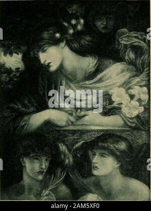 Ruskin: Rossetti: preraphaelitism; carta 1854 al 1862 . gratuita tilltwo ore dopo di me; così, attesa per lui, ho readThe Angelo nella casa, da Patmore, che isdeplorably tame e faticosa. Successivamente MasterGabriel scese e abbiamo blustered a somelength circa Allingham, Patmore, Tennyson, &c,I mantenimento che Longfellow e Smith1 wereincomparably i migliori uomini ad eccezione di Tennyson.Gabriel dice che ha studiato la questione tutti hislife e dovrebbe conoscere meglio. Io dico che egli appartiene a una parte e pieni di pregiudizi nei confronti di tutti gli altri.siamo andati dopo il suo polpaccio e riuscì ad un mir-acle. Egli è andato a Ruskin Foto Stock