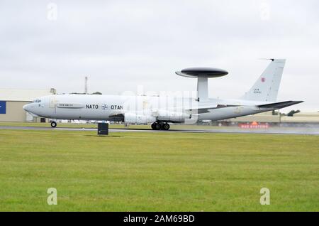 La Boeing E-4 Sentry, AWACS, militare airborne early warning e il controllo aereo Foto Stock