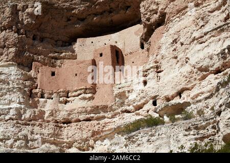 Montezuma Castle National Monument, Camp Verde, Arizona Foto Stock