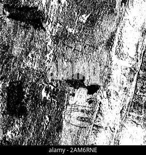 Angoscia urban texture utilizzate. Grunge ruvida sfondo sporco. Nero spazzolato vernice di copertura. Overlay di età sgranate modello disordinato. Restaurare muro graffiato bac Illustrazione Vettoriale