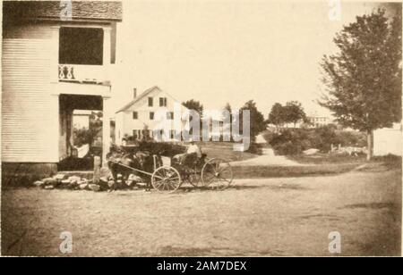 La storia della città di Richmond, Contea di Cheshire, New Hampshire, dal suo primo insediamento, 1882 . Centro della città (dalla collina Buftum;. FoiR CoRNKRs (Guardando a Nord). Città di Richmond. 229 association ; aveva quaranta-cinque membri nel 1780 ArtemasAldrich ministro. La chiesa, dopo il distacco ofElder Kenney in i8o, per alcuni anni è stata sotto carica thepastoral del sambuco Levi Hodge ha il cui super-vision estesa oltre le chiese di Royalston, Athol,arancio e Northfield anche. Il sambuco Hodge ha morto nel1819, dopo il quale termine Elder Bolles hadcharge probabilmente così a lungo come si sono tenute riunioni. Il churchbecame Foto Stock