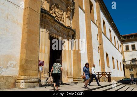Mosteiro de Santa Clara-a-Nova a Coimbra Portogallo Foto Stock