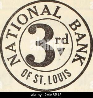 La cronaca commerciale e finanziaria . s per Nebraskaand il nord-ovest 14 Meccanica-American National Bank St. Louis. Rapporto Di Condizione 7 Marzo 1911. Resources Bills discounted - 16.818.870 54 dollari prestiti e scoperti di conto corrente 5.293.074 41 U obbligazioni e premi 2.020.000 00 Fondo di riscatto 100.000 00 Obbligazioni per garantire depositi U. S. 1.000 00 Altre obbligazioni... 1.797.827 04 &gt; Mobili e Attrezzature 295.252 52 Cassa - con banche - S7.704.928 17 in volte - 7.249.087 77 14.954.015 94 €41.280.040 45LIABILITIES capitale sociale - €2.000.000 00 Attivo e utile 2.983.152 47 Circolazione 1.984.200 00 Riserva Foto Stock