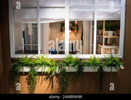 Nanshan District, Shenzhen, Cina, 4th, Marzo 2019. Shenzhen IKEA Mall, originario di una catena di magazzini nordici, vende mobili assemblati e un Foto Stock