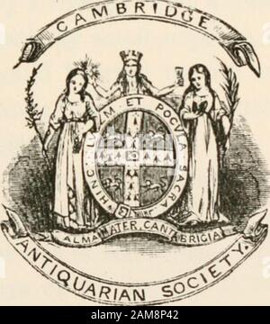 Pedes finium: O, Multe, relative alla contea di Cambridge, riscosse nel campo del re dal settimo anno di Richard Ito alla fine del regno di Richard III. J ^^ LD 21-loom 7/33^3 rf.F ;.*f^ ?•*,:/•»? • :.:vr- •?« ?.•.».• ?^V&gt;-.3^ ^-^:,»-&gt;% ^Jt. STAMPATO PER LA SOCIETÀ ANTIQUARIA DI CAMBRIDGE. VENDUTO DA DEIGIITON, BELL E CO., E MACMILLAN E CO. 1891. (LAMBRITIGE: STAMPATO DA C. J. CLAY, M.A. E SONS, ALLA STAMPA UNIVERSITARIA. PREFAZIONE. Quando mi sono offerto di passare attraverso la stampa per la Cambridge Antiquarian Society un breve calendario delle Multe Feetof per la loro contea, sullo stesso li Foto Stock