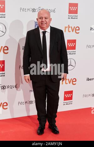 Agustin Almodovar partecipa ai XXV Forque Awards al Palacio Municipal de Congresos di Madrid. Foto Stock