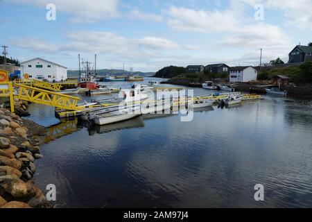 Eastport Canada - 6 Agosto 2012 Eastport Harbor Newfoundland Canada Foto Stock