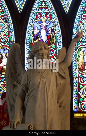 Famiglia Grant Memorial, la chiesa di San Martino, Litchborough, Northamptonshire, England, Regno Unito Foto Stock