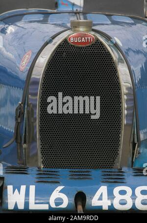 Griglia Radiatore Vintage Bugatti Tipo 35 Foto Stock