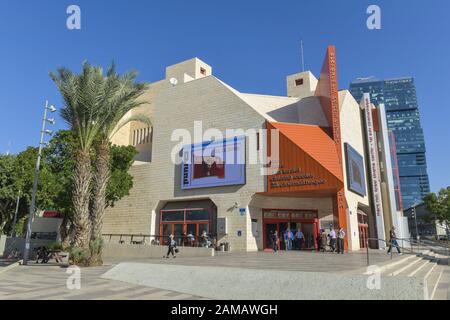 Marc Rich Israel Cinema Center, Tel Aviv, Israele Foto Stock