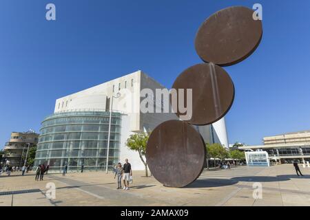 Habimah Nationaltheater, Tel Aviv, Israele Foto Stock