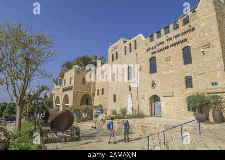 Museo Uri Geller, Museo Ilana-Goor, Altstadt, Jaffa, Tel Aviv, Israele Foto Stock