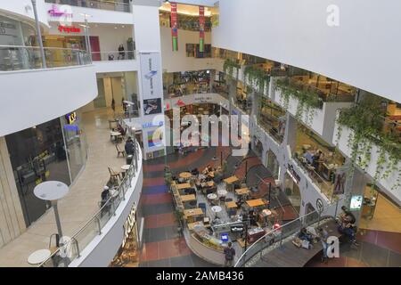 Einkaufszentrum Dizengoff Center, Tel Aviv, Israele Foto Stock