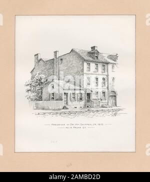 Residenza del Dr Wm Shippen Jr 1810, NO 10 Prune St Include riproduzioni fotomeccaniche. Tra I Centri Di Stampa Figurano Francesco Bartolozzi, William Russell Birch, Asher Brown Durand, James Barton Longacre, Archibald Robertson, Samuel Sartain & Ezechia Wright Smith. Tra i relatori figurano David McNeely Stauffer. Titolo dal Calendario della collezione Emmet. EM10322 Dichiarazione di responsabilità : DMS; residenza del Dr. Wm. Shippen Jr. 1810, No. 10 Prune St Foto Stock