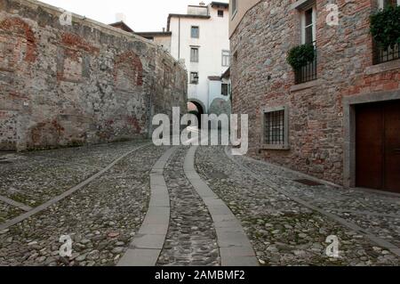 Veduta di Cividale del Friuli (Italia) Foto Stock