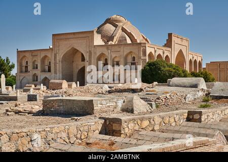 Baha-Ud-Din Naqshband Bokhari Memorial Complex, Bukhara, Uzbekistan, Asia Centrale Foto Stock