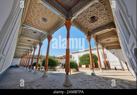 Baha-Ud-Din Naqshband Bokhari Memorial Complex, Bukhara, Uzbekistan, Asia Centrale Foto Stock