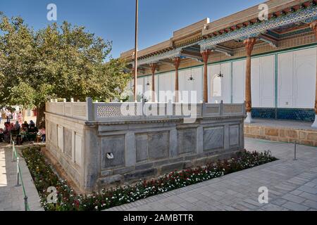 Baha-Ud-Din Naqshband Bokhari Memorial Complex, Bukhara, Uzbekistan, Asia Centrale Foto Stock