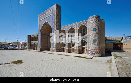 Abdullah-Khan Madrasah, Bukhara, Uzbekistan, Asia Centrale Foto Stock