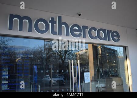 La Mothercare a Central Milton Keynes ha chiuso nel gennaio 2020. Foto Stock
