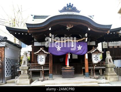 Santuario Di Himekoso A Tsuruhashi, Osaka, Giappone. Foto Stock