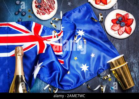 Sfondo Australia Day Foto Stock