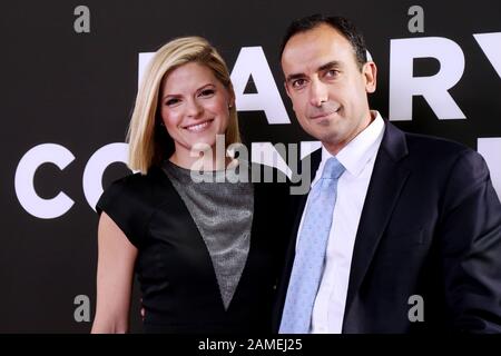 Serata di apertura per Harry Connick Jr- a Celebration of Cole Porter presso il Teatro Nederlander - Arrivi. Con: Kate Bolduan, Michael David Gershenson Dove: New York, New York, Stati Uniti Quando: 12 Dicembre 2019 Credito: Joseph Marzullo/Wenn.com Foto Stock