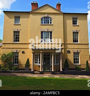 Burgage Manor (Lord Byron House), Burgage verde, southwell, Nottingham Foto Stock