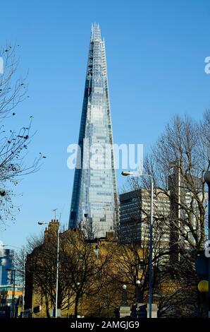 Gran Bretagna, Londra, l'edificio Shard aka London Bridge Foto Stock