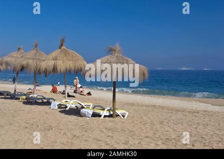 Spiaggia Di Acapulco, Viña Del Mar, Cile Foto Stock