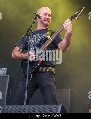 Akercocke vive al Bloodstock Open Air Festival uk 2016 Foto Stock