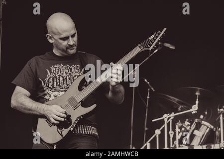 Akercocke vive al Bloodstock Open Air Festival uk 2016 Foto Stock