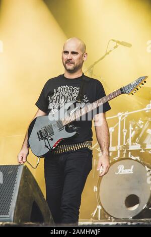 Akercocke vive al Bloodstock Open Air Festival uk 2016 Foto Stock