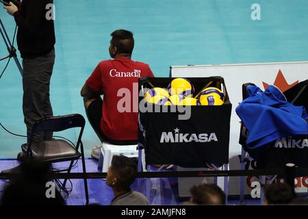 TEAM Canada Senior Maschile di pallavolo al coperto Foto Stock